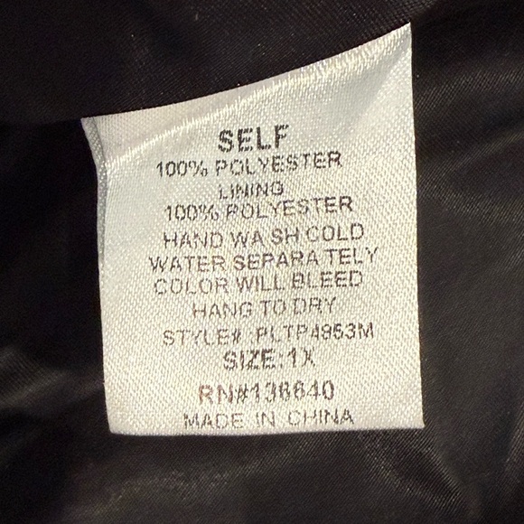 L'ATISTE The Sound of Music Printed Ruffle Blazer - Picture 5 of 6